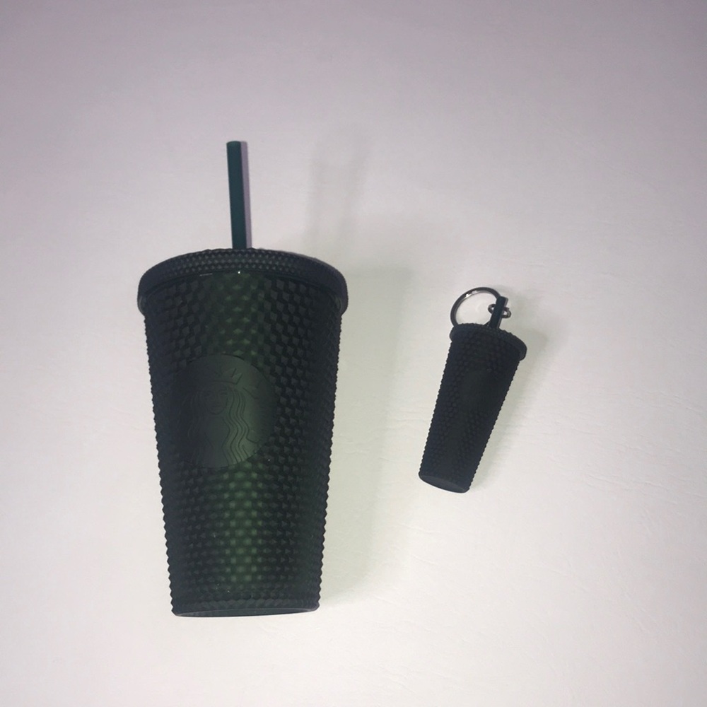 Starbucks cup and matching keychain